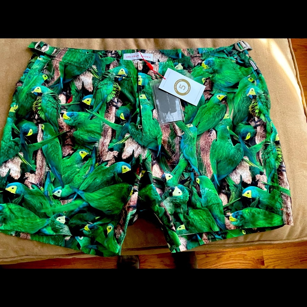 Brand New ORLEBAR BROWN Mens Swim Trunks.  Super Stylish!
